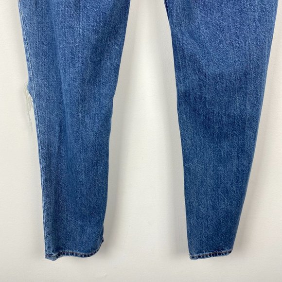 ABERCROMBIE A&F Annie Girlfriend Distressed Jeans 00 24 - Picture 8 of 12